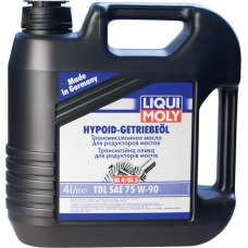 Масло трансмиссионное LIQUI-MOLY 75W 90 Hypoid-Getriebeoil TDL GL-4/GL-5   4 л 3939 (3939)