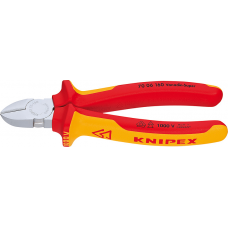 Бокорезы диэлектрические KNIPEX 7006125 1000 V, 125 мм, диагональные (KN-7006125)