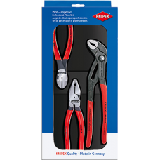 Набор слесарных инструментов KNIPEX 002010 3 предмета (KN-0201180, KN-7401160, KN-8701250) (KN-002010)