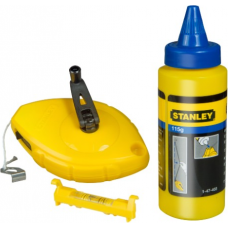 Набор для отбивки STANLEY 0-47-443 шнуровка 30 м, краситель, уровень (0-47-443)