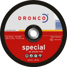 Шлифовальный круг по металлу DRONCO 150х6х22.2 A24 мм (DRONCO-4-01-3156040)