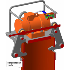 Вибропогружатель КРАСНЫЙ МАЯК ВП 22-50