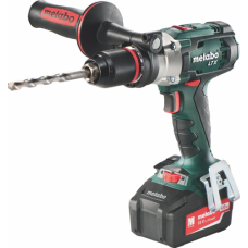 Дрель-шуруповерт аккумуляторная METABO SB 18 LTX Impuls 2x4.0 Ач ударная ASC30-36, кейс (602192500)