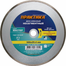 Алмазный диск для резки керамики ПРАКТИКА 1A1R 300х25.4 мм 038-951 (038-951)