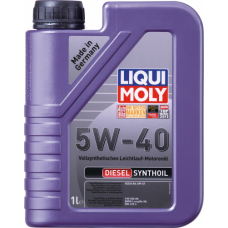 Масло дизельное LIQUI-MOLY SAE  5W40 Diesel Synthoil   1 л 1926 cинтетическое (1926)