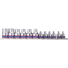 Набор головок 1/2" KING TONY 7113PR 1/2" и 3/8", 12 предметов, Е-Стандарт (7113PR)