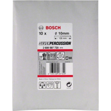 Сверло по бетону BOSCH 10х120 мм  CYL-3 SILVER PERCUSSION (2608597720)