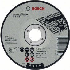 Отрезной круг по нержавеющей стали BOSCH 180х2,0х22 мм AS46TINOX-BF Expert for Inox (2608600095)