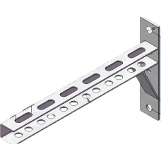 Кронштейн  500 мм консольный с опорой