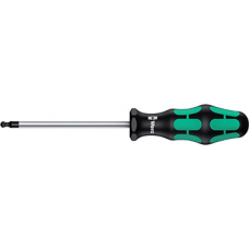 Отвертка WERA Kraftform Plus Серия 300 TORX 367 K TX 15 х 80 мм, со сферической головкой WE-027950 (WE-027950)