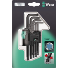 Набор ключей TORX WERA 967 PKL/9 SB TORX® 9 предметов WE-073598 (WE-073598)