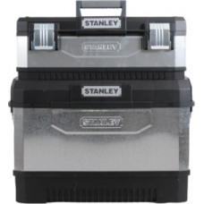 Ящик для инструмента STANLEY METAL PLASTIC CONTRACTOR CHEST + TOOL BOX BLK-GALV 1-95-832 (1-95-832)