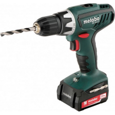 Дрель-шуруповерт аккумуляторная METABO BS 14.4 LT Quick 2x4.0 Ач, кейс (602101500)