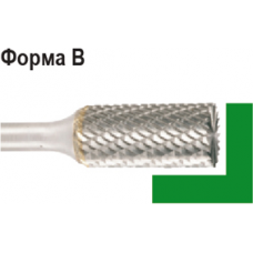 Бор-фреза по металлу  D.BOR форма В цилиндр с торцовыми зубьями  6,0*18,0/50,0 хв. 6 мм 9f-11060k02d (W-040-9F-11060K02D)