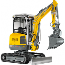 Миниэкскаватор Wacker Neuson EZ28 с нулевым выносом