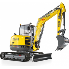 Миниэкскаватор Wacker Neuson 50Z3 с нулевым выносом