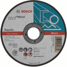 Отрезной круг по металлу BOSCH 125х1,0х22.2 мм AS60T-BF Expert for Metal-Rapido (2608603396)