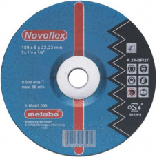 Шлифовальный круг по металлу METABO 125x6,0х22,23 мм A30 Novoflex (616462000)