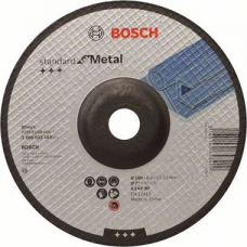 Шлифовальный круг по металлу BOSCH 180х6х22.2 мм A24P-BF Standard for Metal (2608603183)