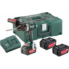 Дрель-шуруповерт аккумуляторная METABO BS 18 LTХ Impuls 3x4.0 Ач ASC30-36, кейс (602191960)