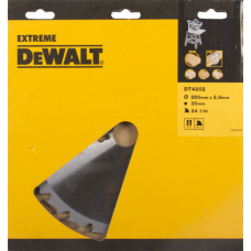 Пильный диск по дереву DeWALT 250х24тх30 мм. Extreme DT4202-QZ (139860)