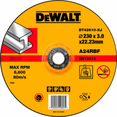 Отрезной круг по металлу DeWALT 230х3x22.2 мм тип 27  DT42610-XJ (179371)