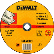 Отрезной круг по металлу DeWALT 230х3x22.2 мм A24RBF DT42601Z-QZ (179370)