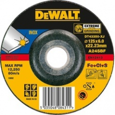 Шлифовальный круг по металлу DeWALT 125х6х22.2 мм A24TBF DT 3412 (108698)