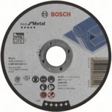 Отрезной круг по металлу BOSCH 125х1,5х22.2 мм A46V-BF Best for Metal (2608603518)