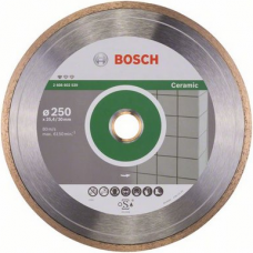 Алмазный диск для резки гранита BOSCH 250х22.2 мм Standard for Ceramiс (2608602539)