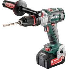 Дрель-шуруповерт аккумуляторная METABO SB 18 LTX BL i 2x4,0 Ач ударная ASC30-36, кейс (602352500)