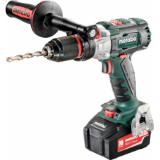 Дрель-шуруповерт аккумуляторная METABO SB 18 LTX BL i 2x5,2 Ач ударная ASC30-36, кейс (602352650)