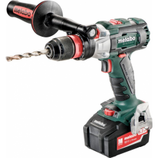 Дрель-шуруповерт аккумуляторная METABO SB 18 LTX BL Qi  2x5,2 Ач ударная ASC30-36, кейс (602353650)