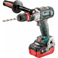 Дрель-шуруповерт аккумуляторная METABO SB 18 LTX BL Qi  2x5,5 Ач ударная ASC30-36, кейс (602353660)