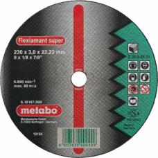 Отрезной круг по камню METABO 230x3,0x22,23 мм прямой С30 (616453000)