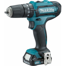 Дрель-шуруповерт аккумуляторная MAKITA HP 331 DWAE ударная (183304)