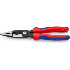 Клещи электромонтажные KNIPEX 1382200T 200 мм со страховочным креплением (KN-1382200T)