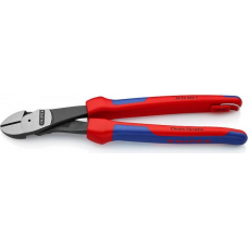 Бокорезы диагональные силовые KNIPEX 7422250T 250 мм со страховочным креплением (KN-7422250T)