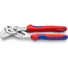 Клещи переставные KNIPEX 8605180T 180 мм со страховочным креплением (KN-8605180T)