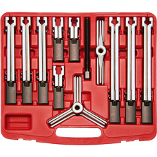 Съёмник подшипников МАСТАК 2-х и 3-х захватный, 12 предметов 104-12012C (104-12012C)