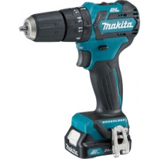 Дрель-шуруповерт аккумуляторная MAKITA HP 332 DWAX1 ударная (184811)