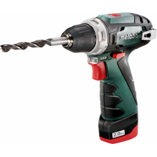 Дрель-шуруповерт аккумуляторная METABO PowerMaxx BS 3х2,0 Ач кейс (600080960)