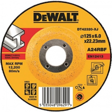 Шлифовальный круг по металлу DeWALT 230х6x22.2 мм тип 27  A24RBF DT42620Z-QZ