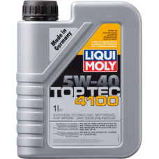 Масло моторное LIQUI-MOLY SAE  5W40 Top Tec 4100   1 л. 7500 cинтетическое (7500)