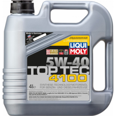 Масло моторное LIQUI-MOLY SAE  5W40 Top Tec 4100   4 л. 7547 cинтетическое (7547)