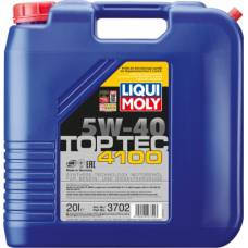 Масло моторное LIQUI-MOLY SAE  5W40 Top Tec 4100  20 л. 3702 cинтетическое (3702)