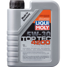 Масло моторное LIQUI-MOLY SAE  5W30 Top Tec 4200   1 л. 7660 cинтетическое (7660)