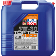 Масло моторное LIQUI-MOLY SAE  5W30 Top Tec 4200  20 л. 3708 cинтетическое (3708)