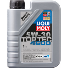 Масло моторное LIQUI-MOLY SAE  5W30 Top Tec 4600   1 л 8032 синтетическое (8032)