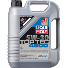 Масло моторное LIQUI-MOLY SAE  5W30 Top Tec 4600   5 л 8033 синтетическое (8033)